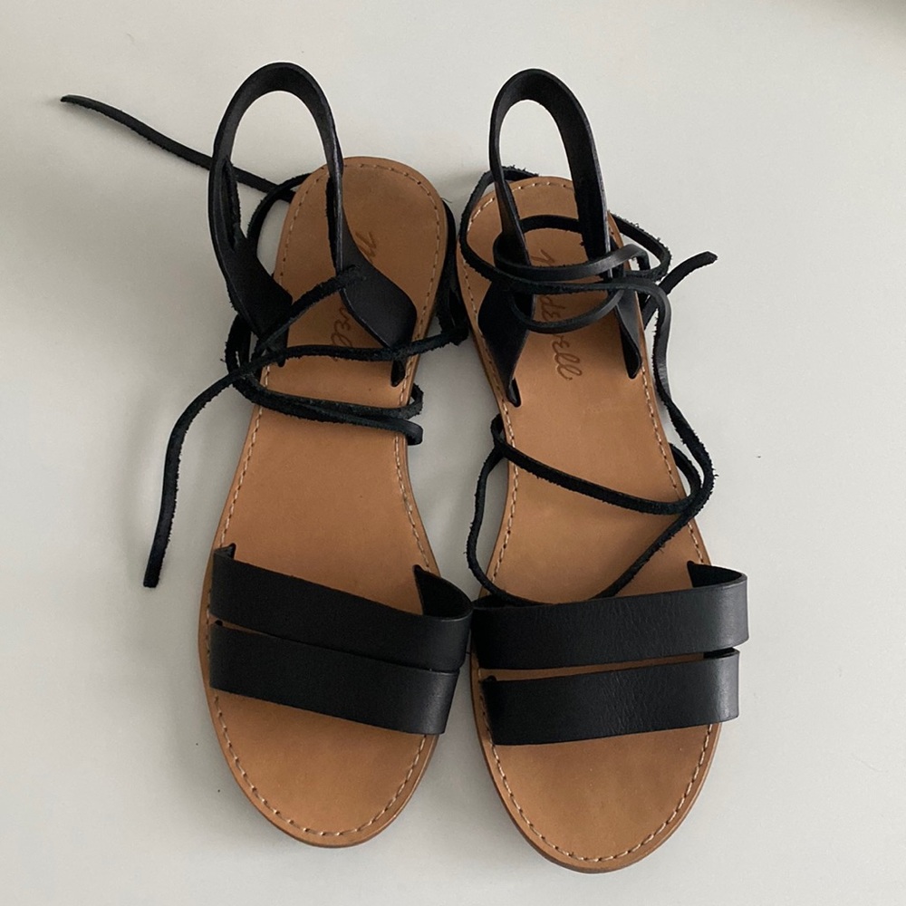 Madewell Ankle Wrap Sandals